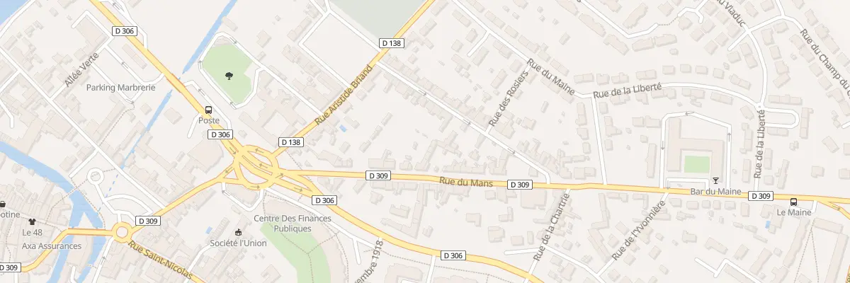 Plan du 26T Rue du Mans à Sablé-sur-Sarthe