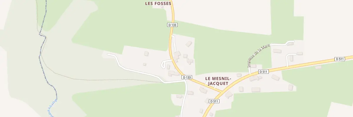 Plan du 5043 Le Mesnil Jaquet à Pierrepont