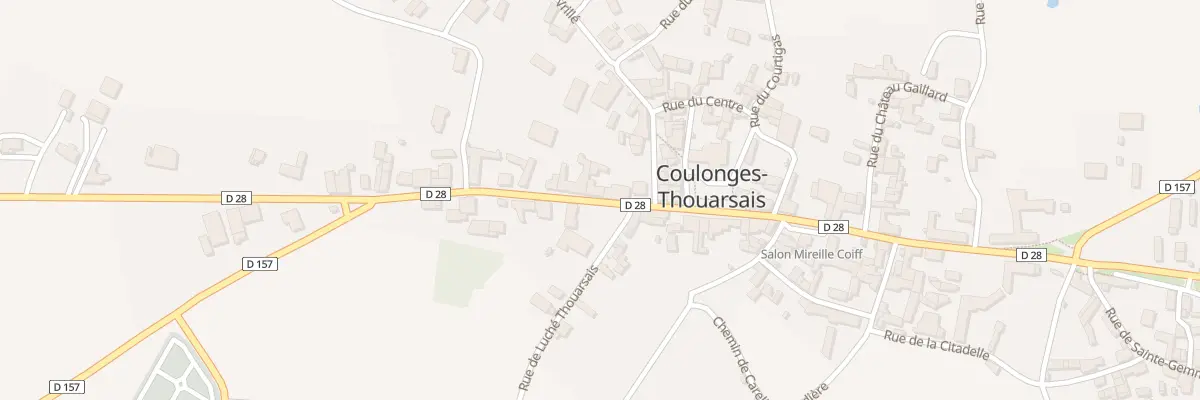 Plan du 20 Rue Principale à Coulonges-Thouarsais