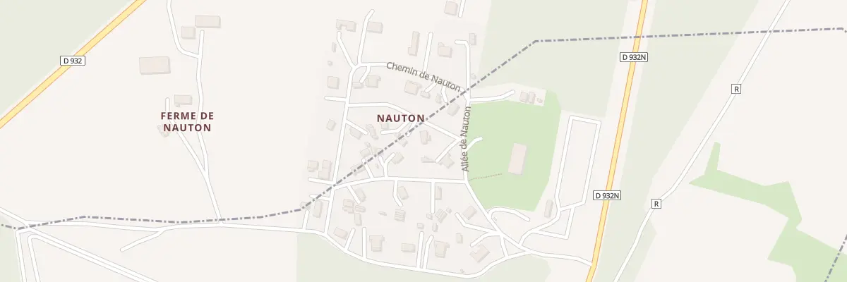 Plan du 671 All de Nauton à Roquefort