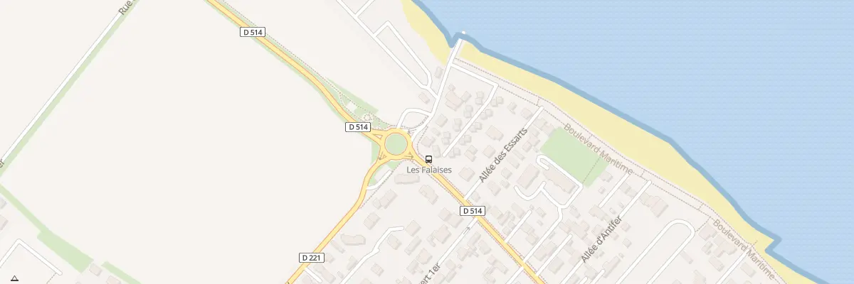 Plan du 40 Bd Anatole France à Lion-sur-Mer