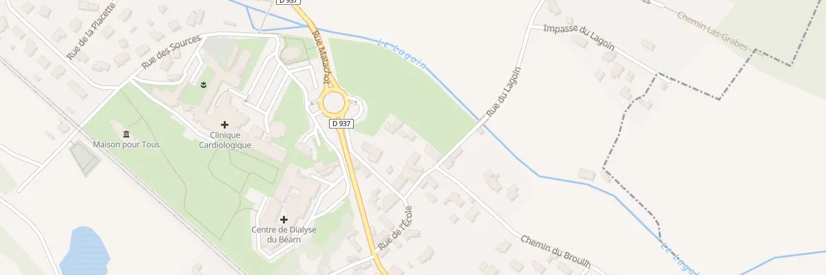 Plan du 1B Rue du Lagoin à Aressy