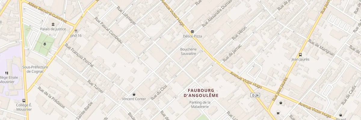 Plan du 57 Rue Lohmeyer à Cognac