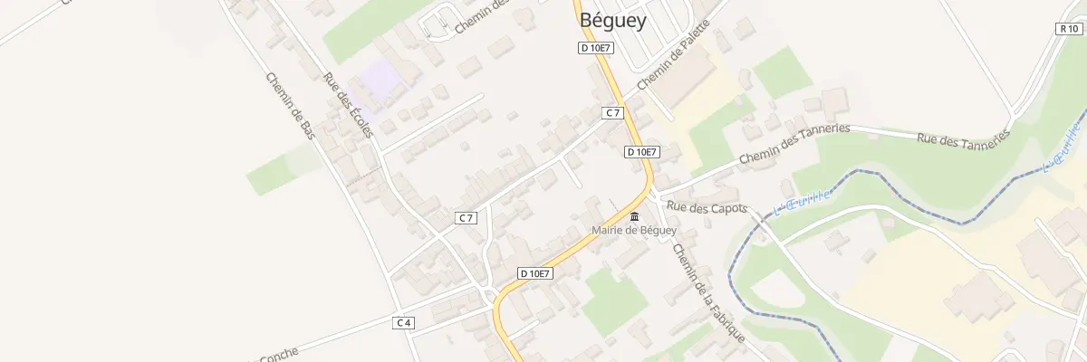 Plan du 9 Rue du Puits de Paresse à Béguey