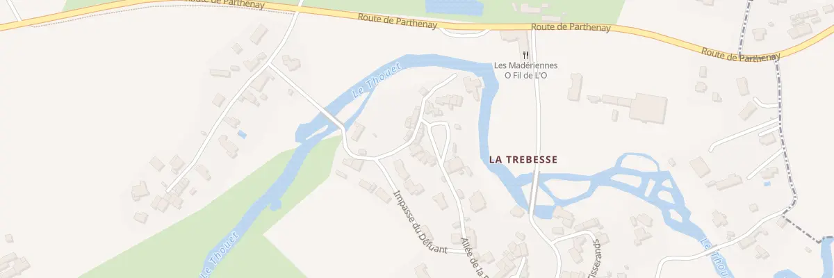 Plan du 3 Pl de la Rousseliere à Azay-sur-Thouet