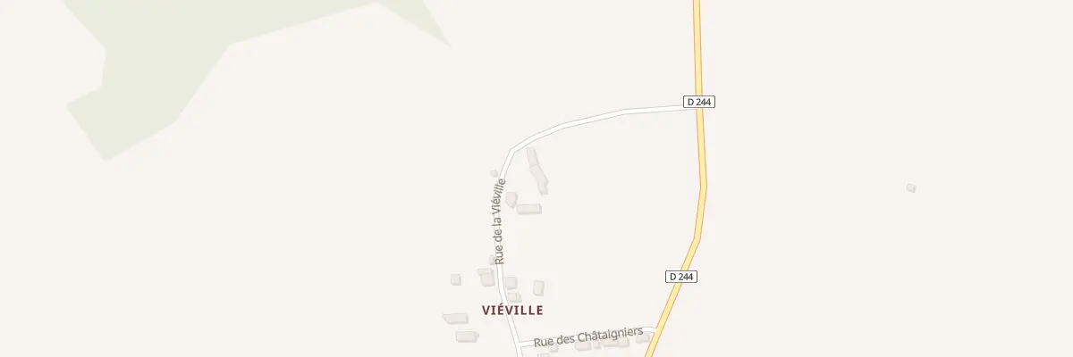 Plan du 8 Rue de la Viéville à Ménil-Hermei