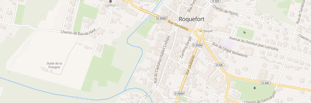 Plan du 72 Rue Hubert Crohare à Roquefort