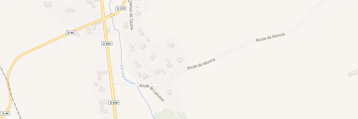 Plan du 5499 La Croix du Pere à Lalonquette