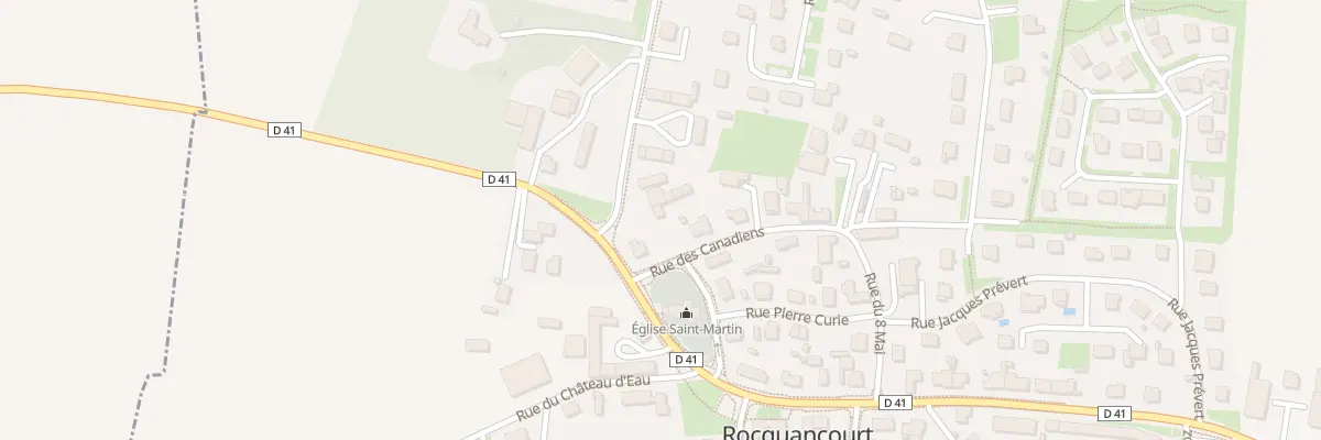 Plan du 1 Rue des Canadiens à Castine-en-Plaine