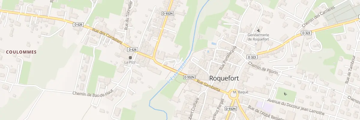 Plan du 33 Rue du Gué à Roquefort