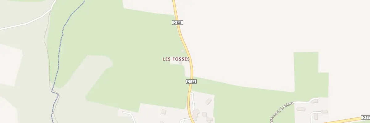 Plan du 5021 Les Fosses à Pierrepont