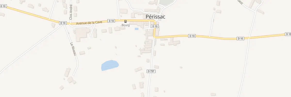 Plan du 12 Rue des Anc Combattants Afn à Périssac