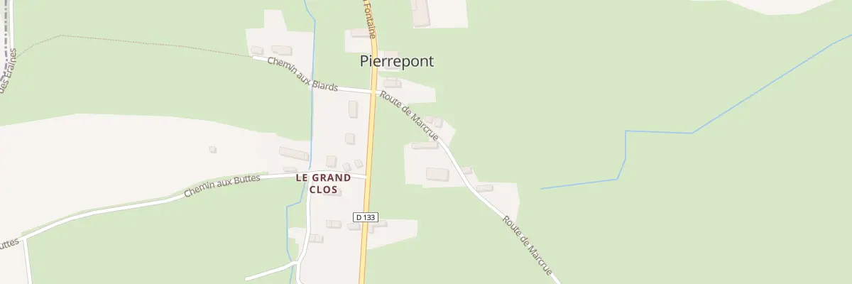 Plan du 5008 Le Bourg à Pierrepont