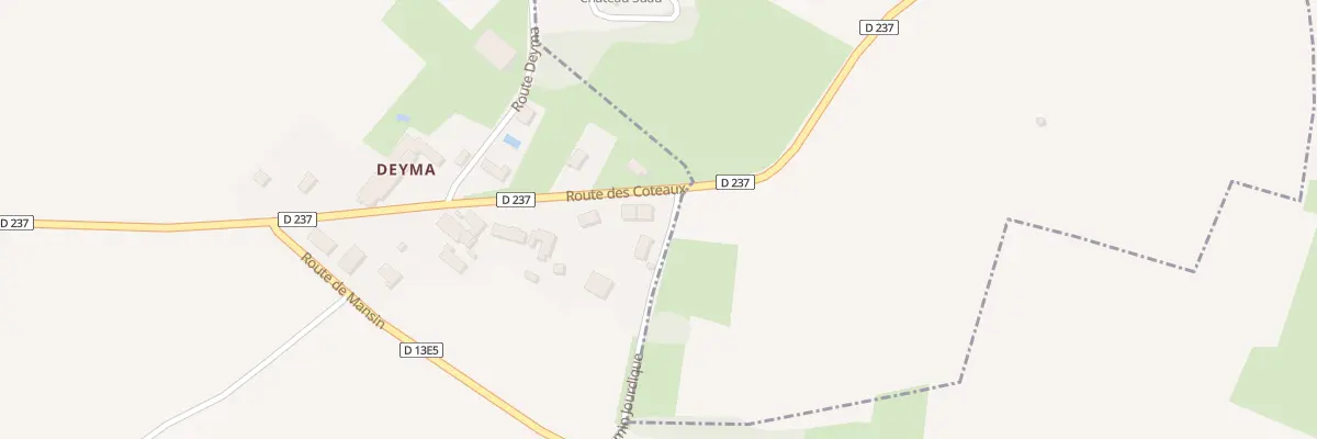 Plan du 128A Jourdique à Villenave-de-Rions