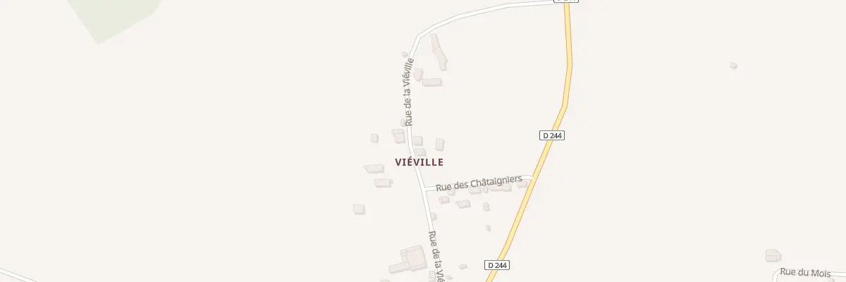 Plan du 6 Rue de la Viéville à Ménil-Hermei