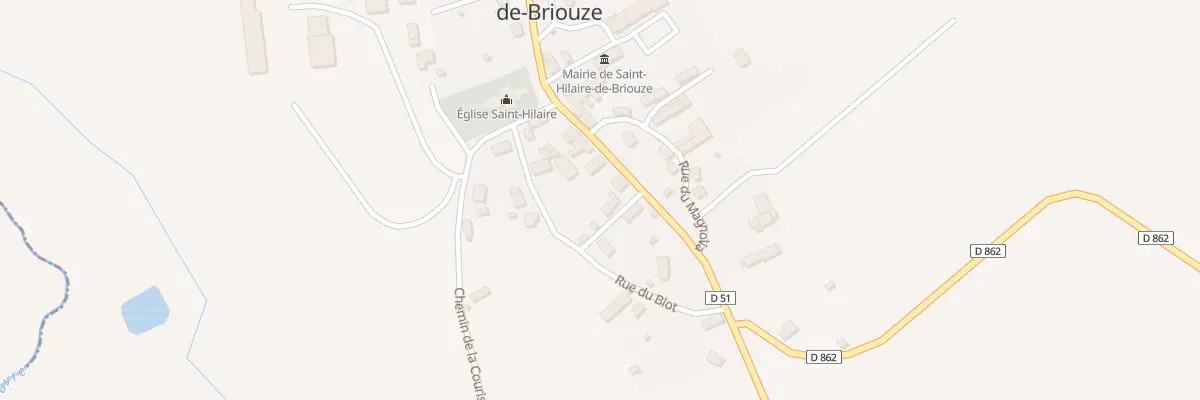 Plan du 4 Che de Traverse à Saint-Hilaire-de-Briouze