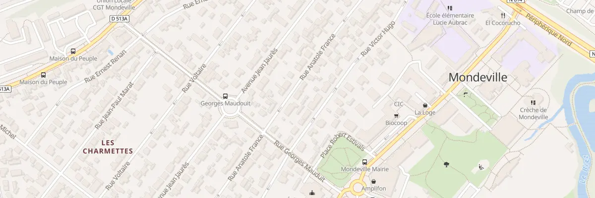 Plan du 29 Rue Anatole France à Mondeville