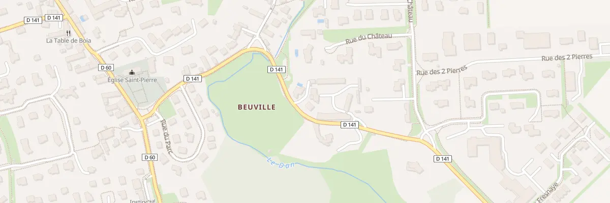 Plan du 3 Rte de Blainville-sur-Orne à Biéville-Beuville