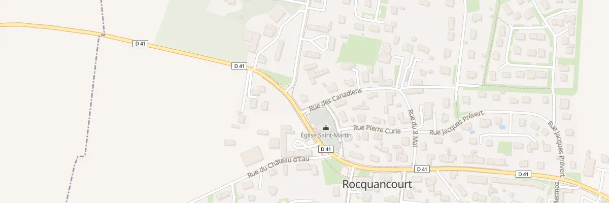 Plan du 5020 Le Bourg Rocquancourt à Castine-en-Plaine