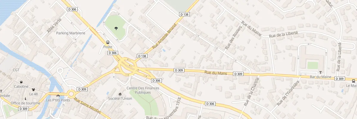 Plan du 16 Rue du Mans à Sablé-sur-Sarthe