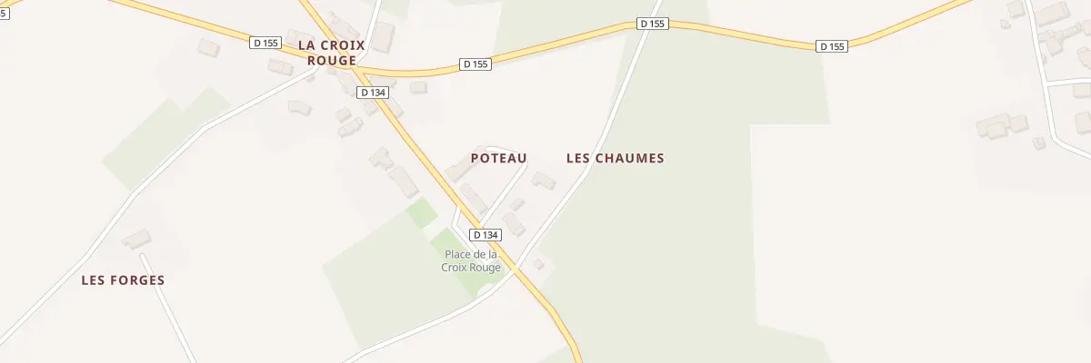 Plan du 5113 La Croix Rouge Est à Sousmoulins