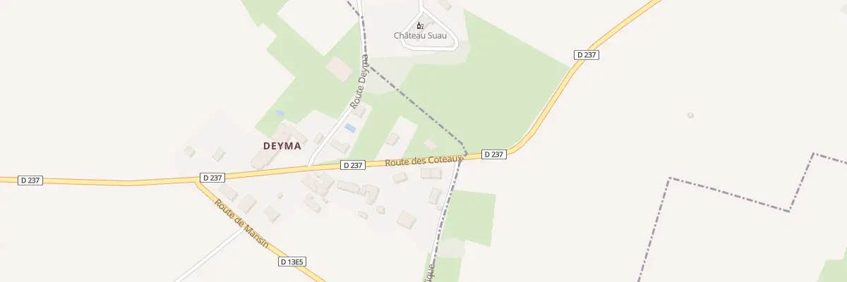 Plan du 107 Deyma à Villenave-de-Rions