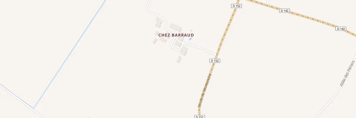 Plan du 5086 Chez Barraud à Léoville