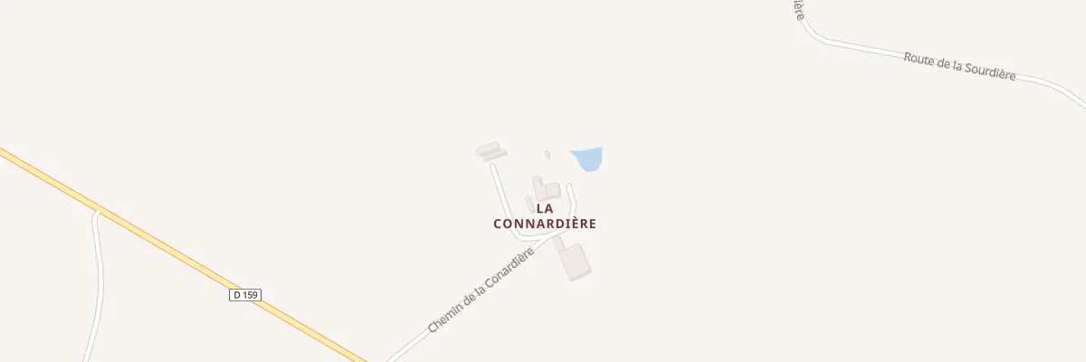 Plan du 215 Che de la Conardière à Trans