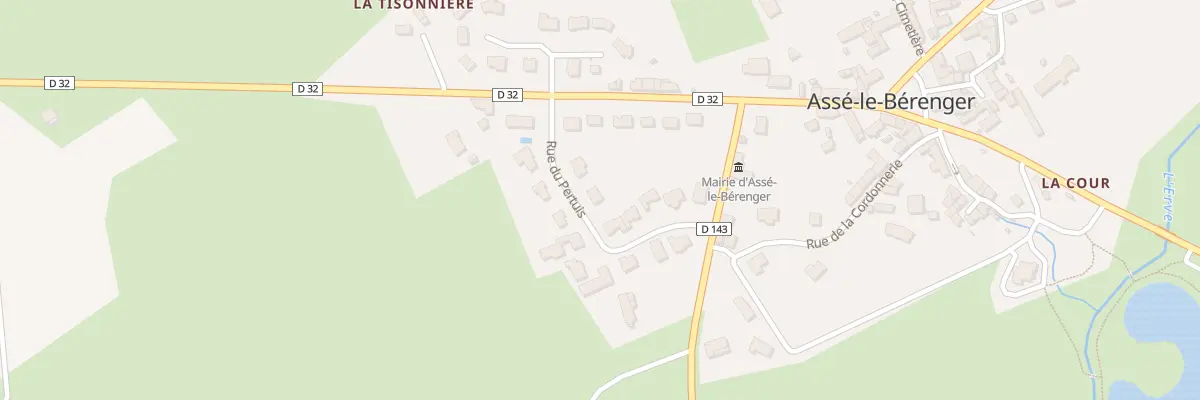 Plan du 5 Rue du Perthuis à Assé-le-Bérenger