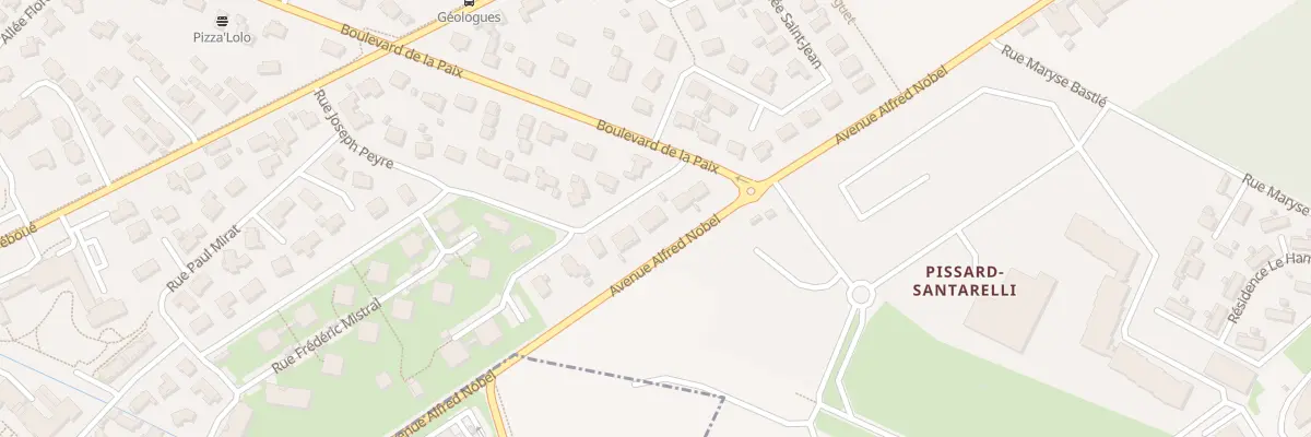 Plan du 5B Rue Clémence Isaure à Pau