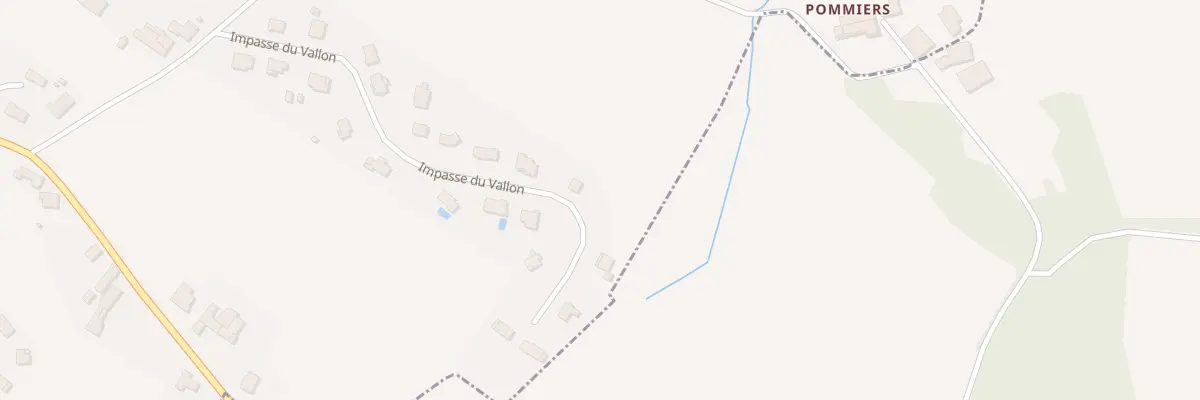 Plan du 8 Lot Le Vallon à Vérac