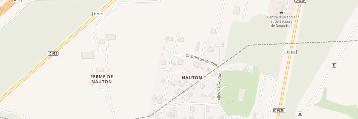 Plan du 214 Che de Nauton à Arue