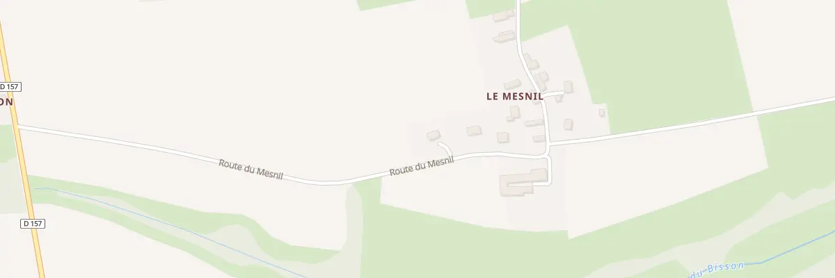Plan du 11 Rte du Mesnil à Saint-Germain-Langot