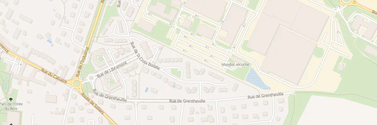 Plan du 35 Rue de la Croix Boisée à Cormelles-le-Royal
