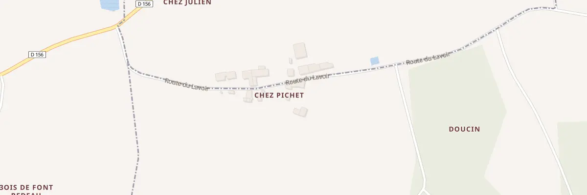 Plan du 5006 Chez Pichet à Polignac