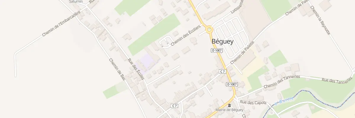 Plan du 24 Rue des Ecoles à Béguey