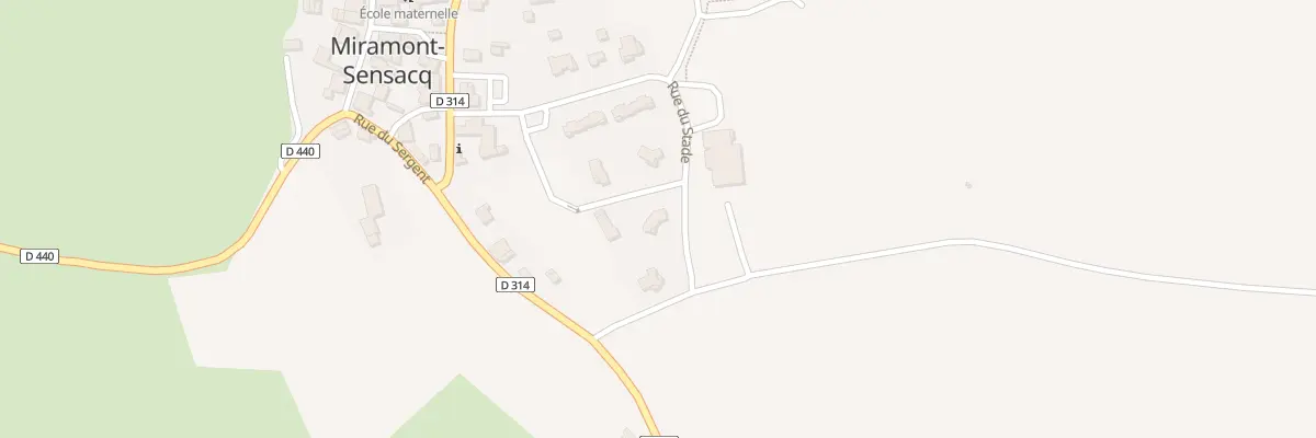 Plan du 37 Imp du Stade à Miramont-Sensacq