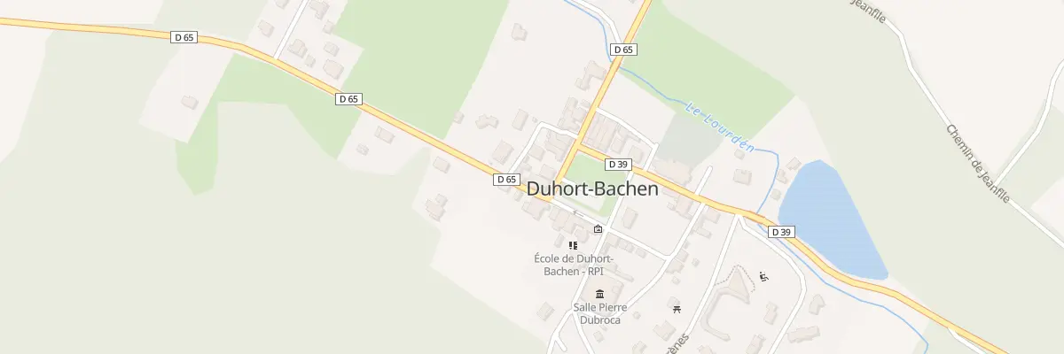 Plan du 36 Pl de la Mairie à Duhort-Bachen