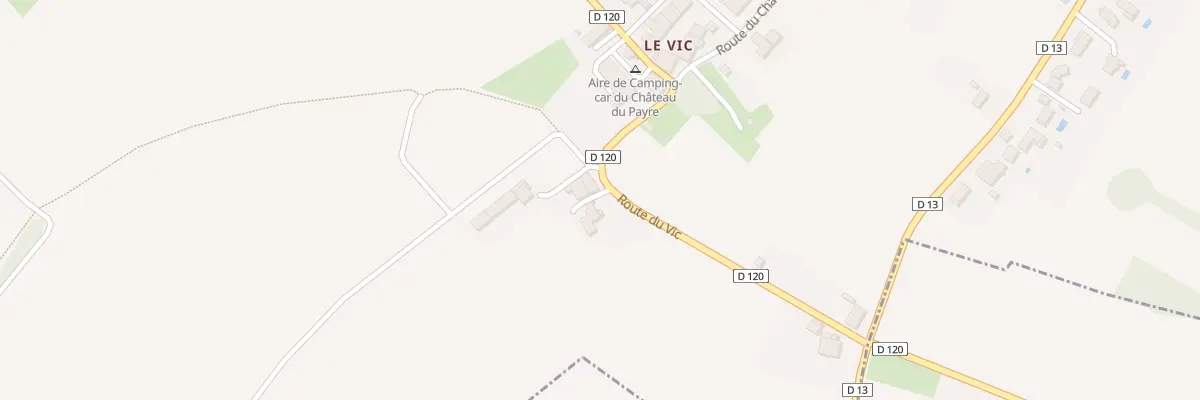 Plan du 94 Le Vic à Cardan