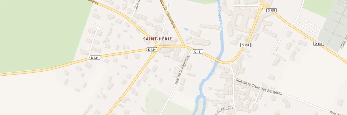 Plan du 27 Rue de Saint Hérie à Matha