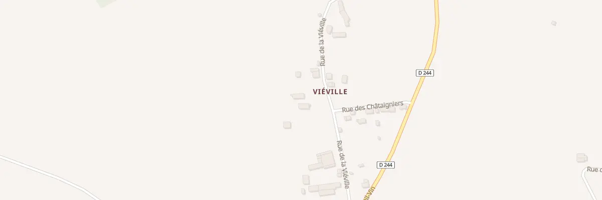 Plan du 5 Rue de la Viéville à Ménil-Hermei
