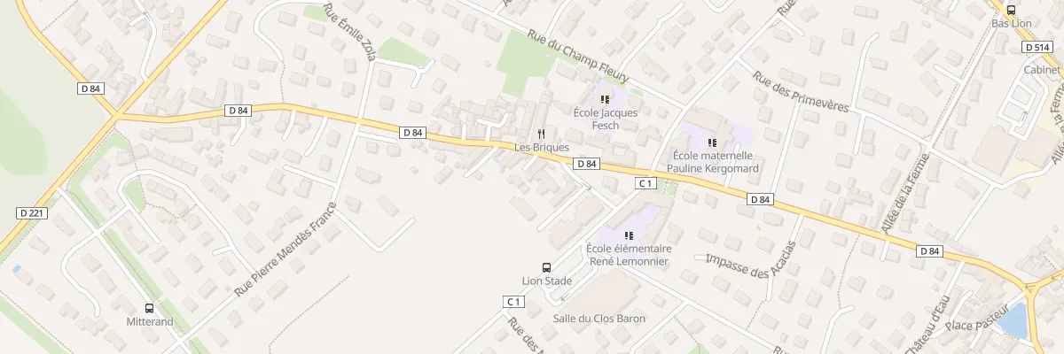 Plan du 9T Rue Morel de Than à Lion-sur-Mer