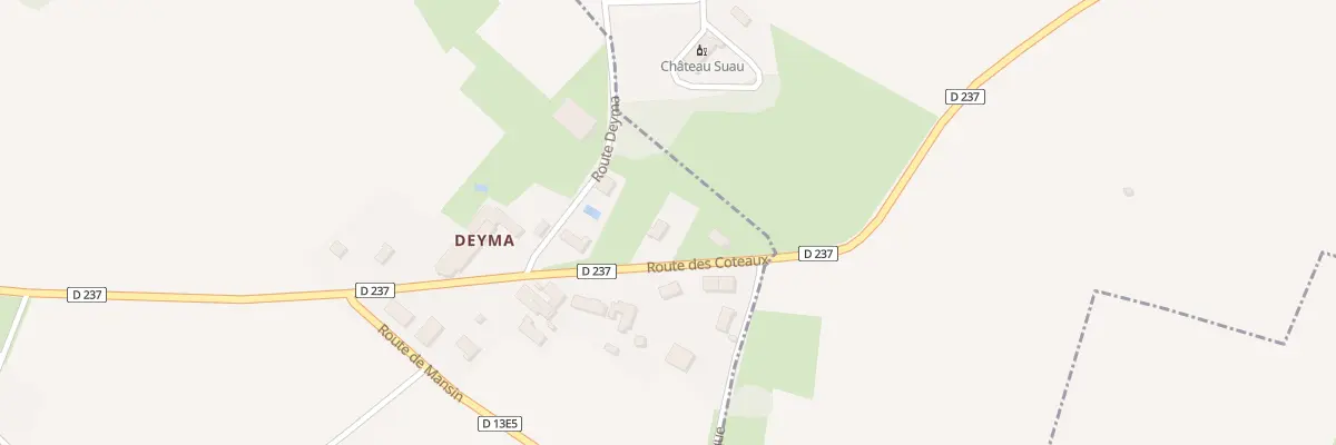 Plan du 127 Deyma à Villenave-de-Rions