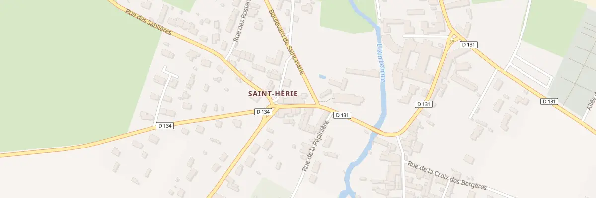 Plan du 16 Rue de Saint Hérie à Matha