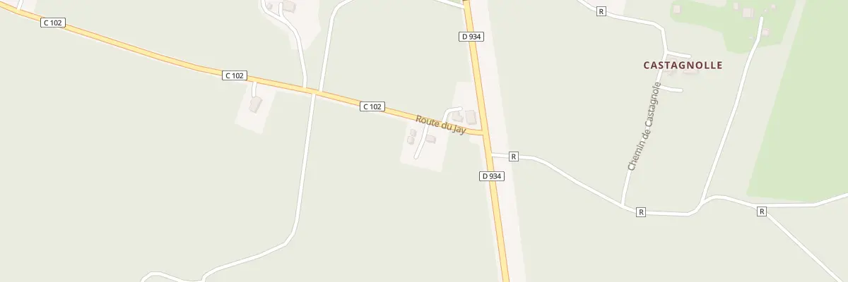 Plan du 65 Rte du Jay à Sarbazan