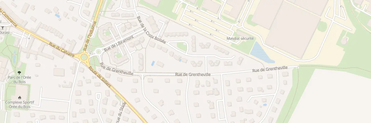 Plan du 54 Rue de la Croix Boisée à Cormelles-le-Royal