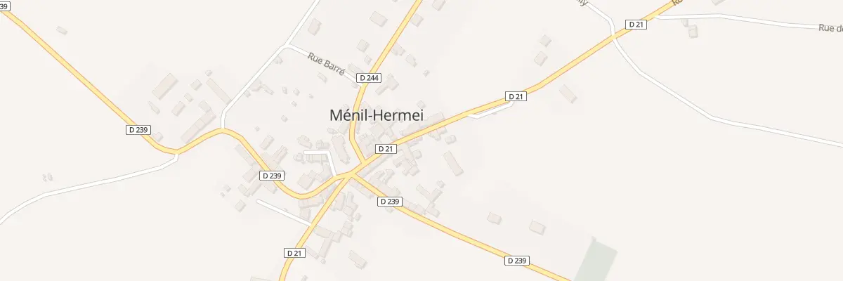 Plan du 8 Rte de Falaise à Ménil-Hermei
