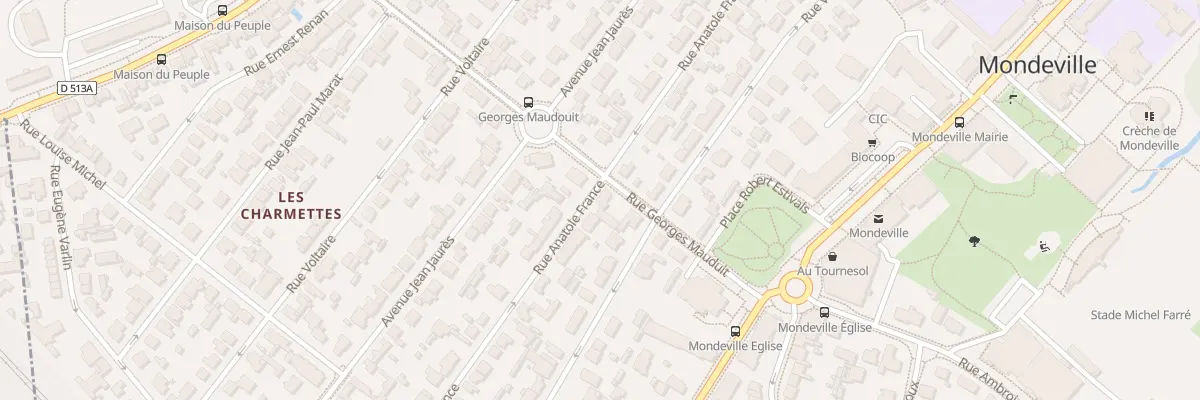 Plan du 39 Rue Anatole France à Mondeville