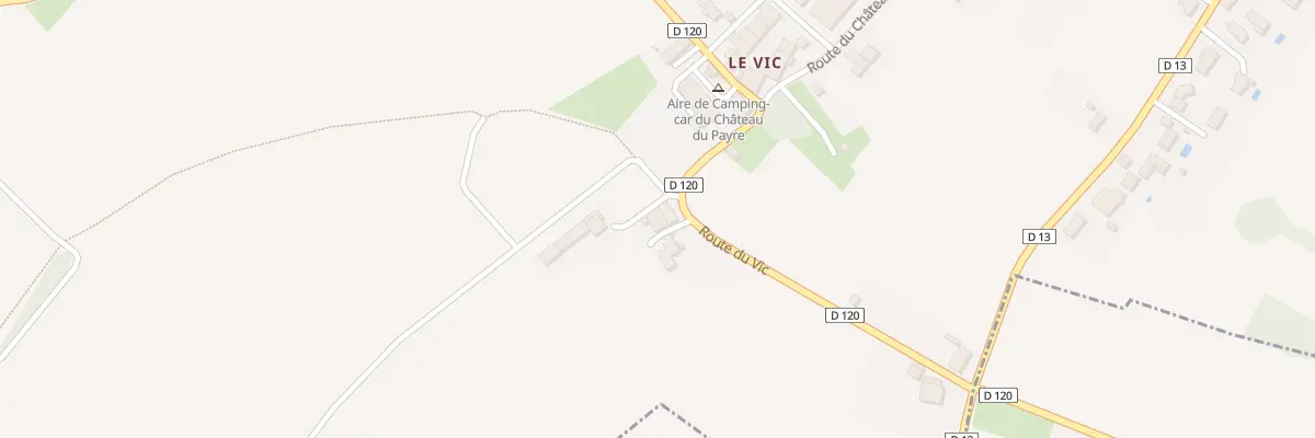 Plan du 5173 Le Vic à Cardan