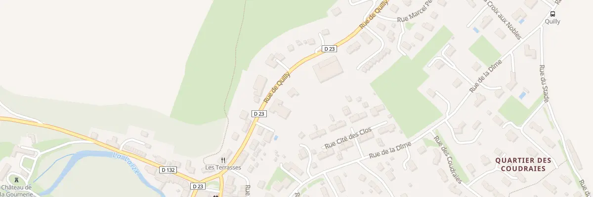 Plan du 20 Rue de Quilly à Bretteville-sur-Laize